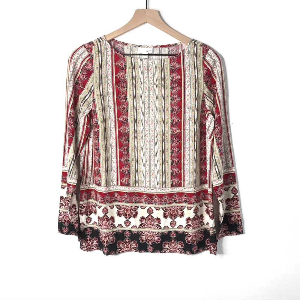 NWT J. Jill | Print Blouse